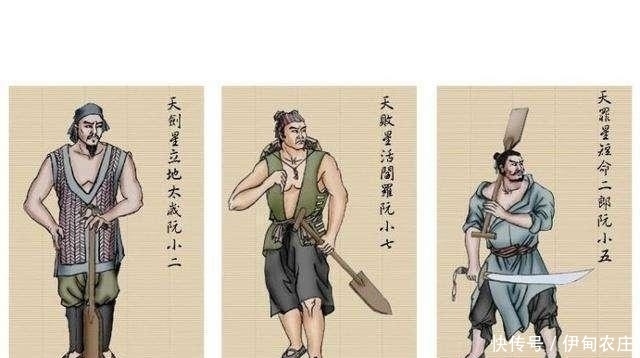  阮氏|水浒传中的阮氏三兄弟，武力值在梁山是什么水平？