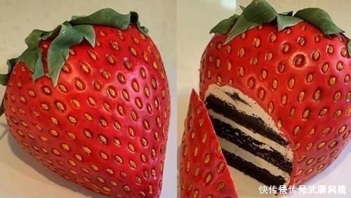 翻糖蛋糕|只看表面绝对会被骗的蛋糕,草莓逼真舍不得吃,柠檬那个真绝了