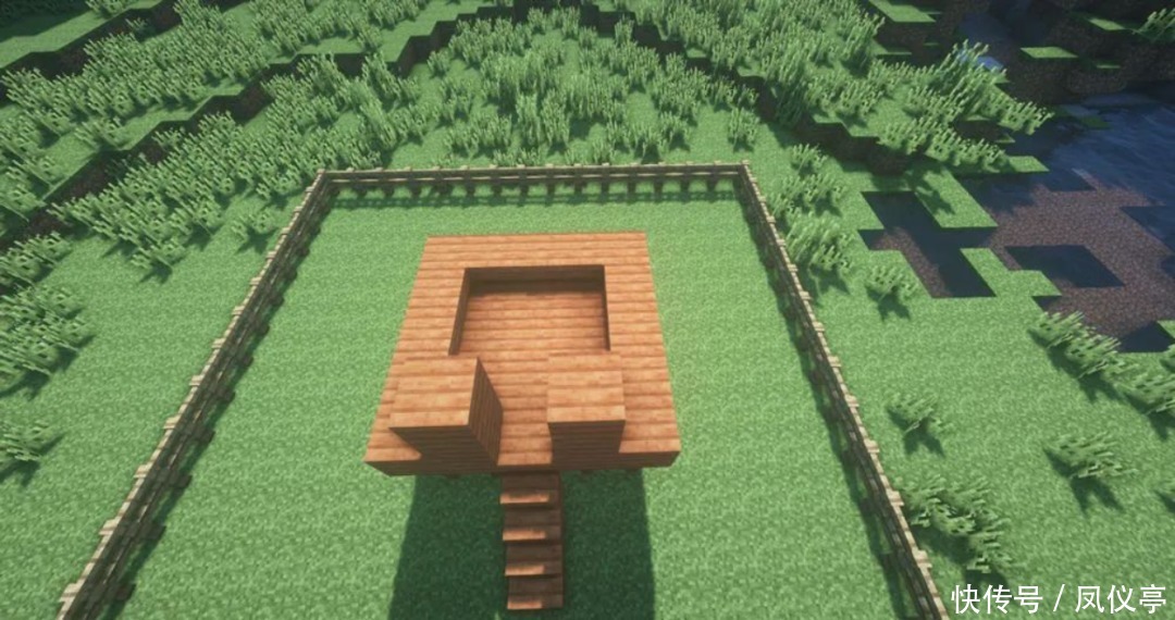 欢木台阶|《我的世界》如此豪华的鸡舍只要两分钟就能学会 还不快收藏下来
