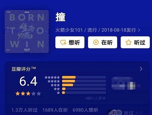 成团|6大限定团首张EP评分,两大男团评分一样,这一组合评分最低