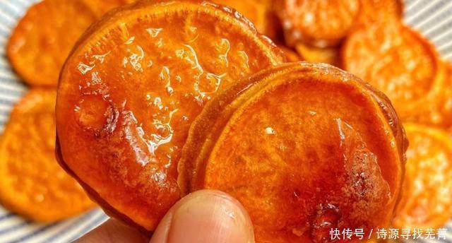 美味|不吃土豆片搞个红薯片七七八,追剧必备小零食,低脂美味