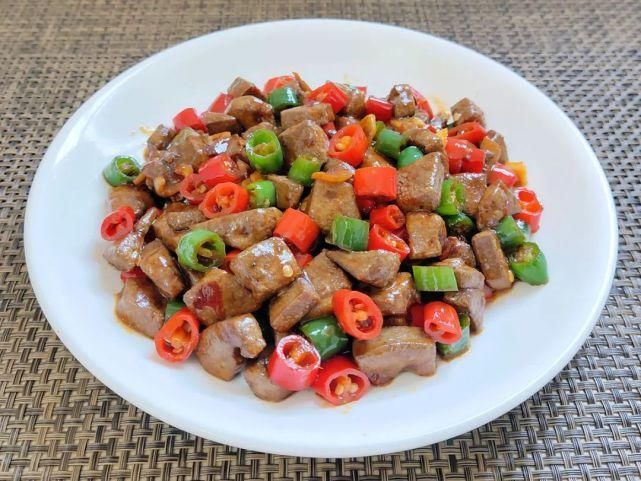 豆瓣酱|不会炒猪肝的，一定要像这样炒鲜香滑嫩，非常好吃，超级下饭哦