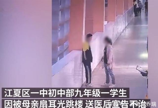 耳光|被妈妈打了两耳光后,14岁男孩自尊心受挫,从学校五楼跳下身亡