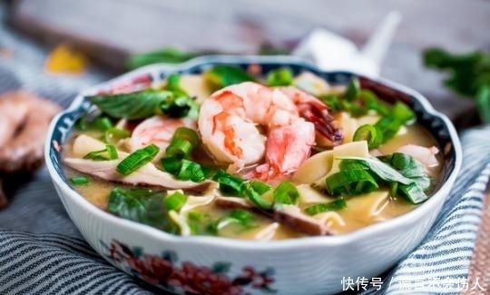 浓汤|浓汤鲜虾面 吃货天堂
