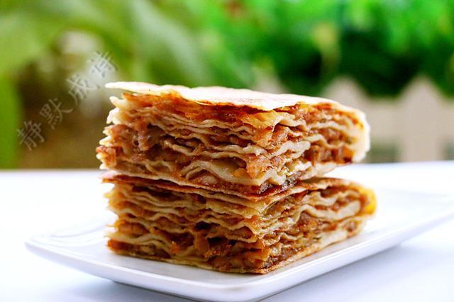 饺子|自从学会千层饼此做法,家里三天两头就要吃一次,雷打不动