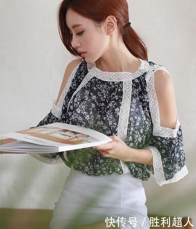 季节|夏日蕾丝衫在这个季节就是时尚的亮点