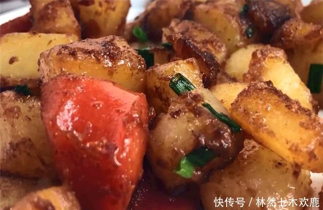 小吃|土豆新吃法，在家也能做出街边小吃的味道，小朋友连说“真好吃”