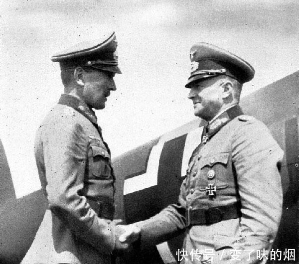 坐飞机|老照片二战德军上将坐飞机视察，迫降在苏军雷区，阵亡