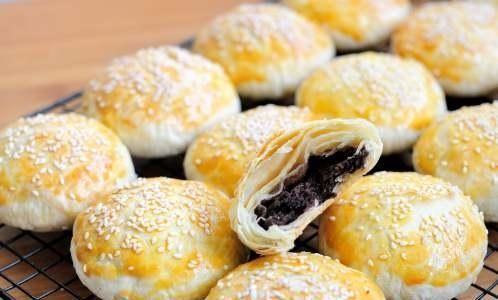  绝好|红豆沙千层酥没蛋黄的蛋黄酥绝好的伴手礼