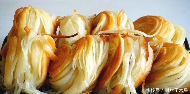 神奇|这个饼太神奇,轻轻一扯千丝万缕,脆的脆软的软,味道超棒