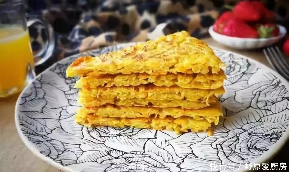  搞定|红薯一根，鸡蛋一个，不用和面，几步搞定早餐！