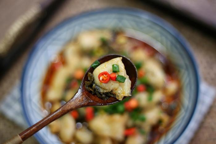 腥味|改良版酸菜鱼,鱼肉鲜嫩无腥味,酸菜爽口又开胃,太好吃了