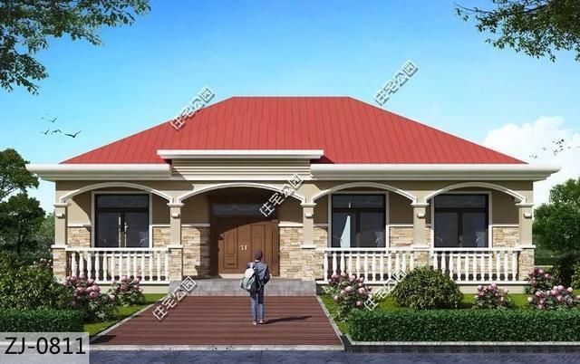  全都|2020年回村建房，这20套户型图火了，车库露台堂屋大院，全都有