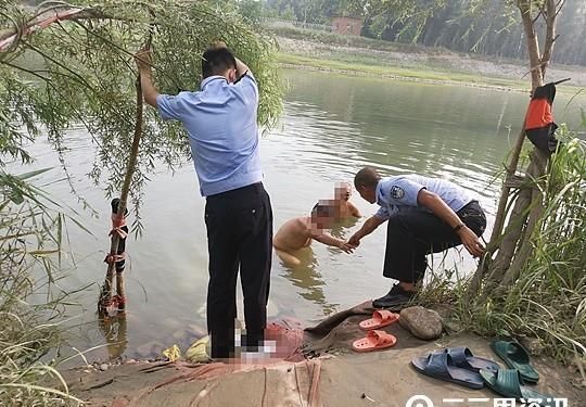  太子河|水库放水还有人“畅游”太子河，文圣公安及时叫停