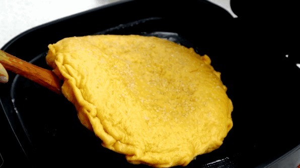 肉夹馍|这种南瓜千层饼,在家就能做,口感独特,馅料丰富,比肉夹馍还香