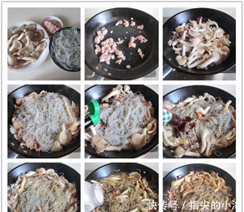 翻炒均匀|米粉真好吃,五元炒一锅是菜也是饭,5分钟出锅上桌必光盘