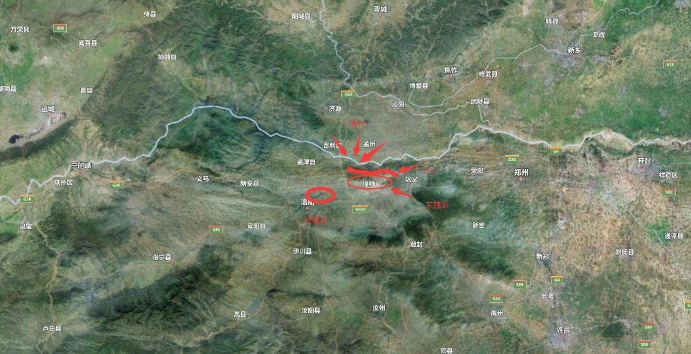  事件|邙山之战，流氓事件引发的东魏西魏大战；内外因素令高欢未入关中