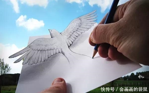 神笔|这是我见过最牛的3D画!简直就是神笔马良……