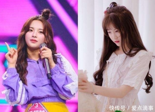 驾驭|够清纯才能驾驭5种发型, 除了杨超越, 也只有杨清柠能做到