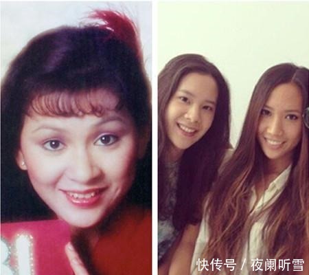 貌美如花|原来80年代美女演员的女儿长这样，有的貌美如花，有的丑成猪扒