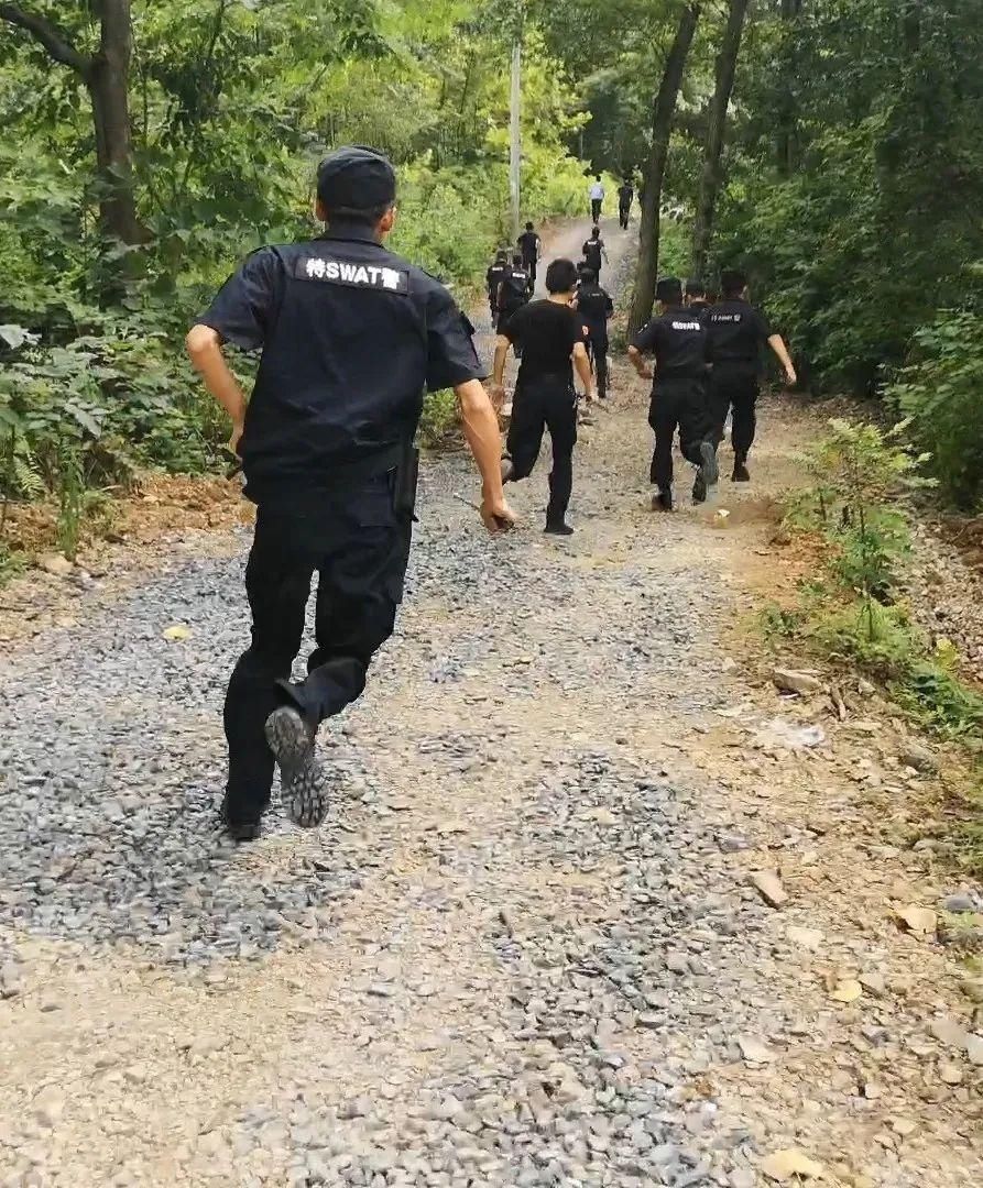 当场|躲进山林干这事无人机+100余名民警出动当场抓获42人