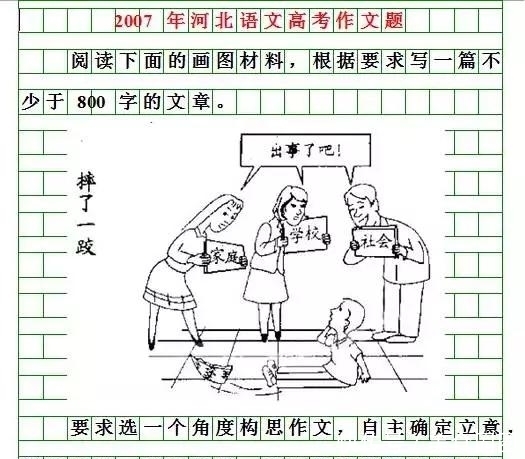 材料|河北2020高考作文题新鲜出炉!你会怎么写?(附历届高考作文题)