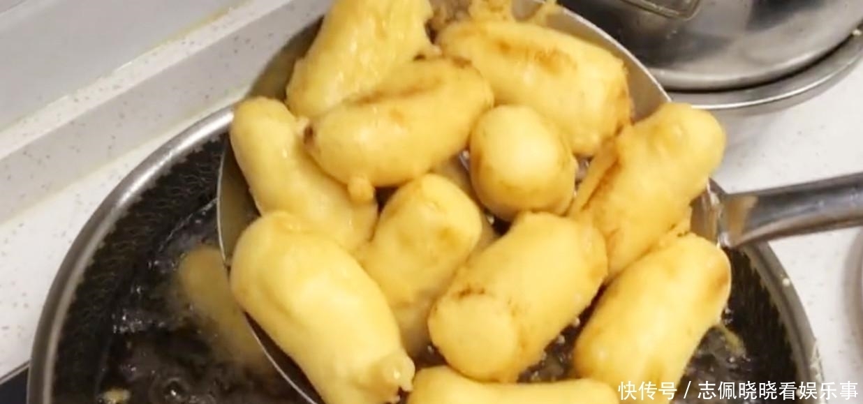 技巧|炸香蕉这么简单,教你小技巧,夏天配上雪糕吃,就是精致小点心了