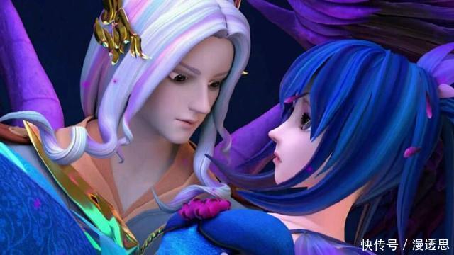 光莹|叶罗丽:高泰明重新焕发新生,染上和白光莹同款发色,喜糖预订了