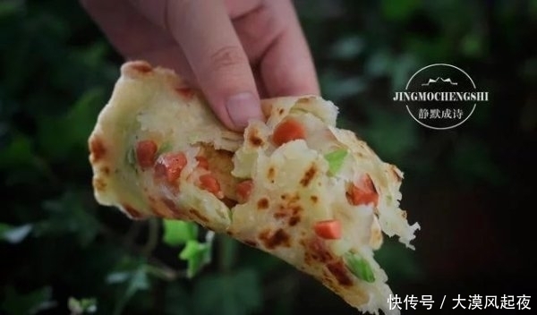 要外|好的烙饼,要外酥里嫩,层次丰富,掌握这些要点,一次就能成功