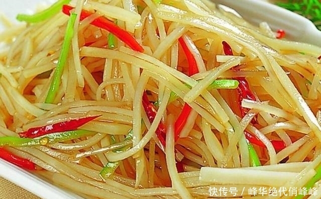 爽脆|炒“土豆丝”时别直接下锅炒,多做这一步,土豆丝爽脆不粘锅!