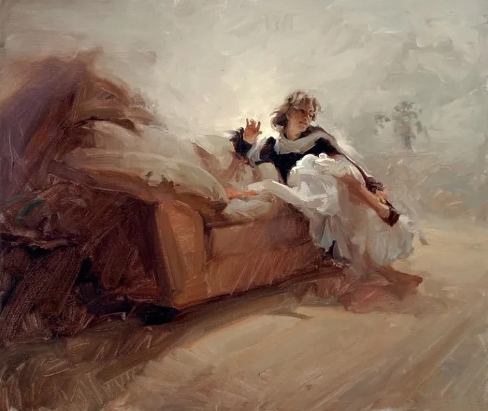 影迷|光影迷情,他的油画就是这么赏心悦目!