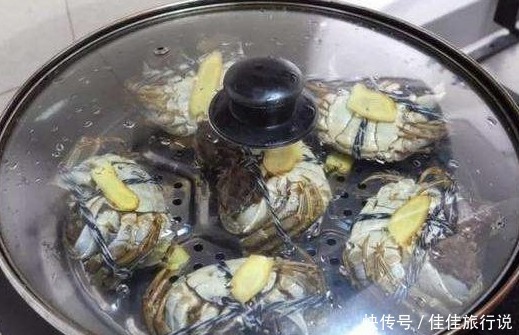 鲜嫩|蒸螃蟹时,直接上锅蒸就错了,多加1步,肉质鲜嫩细腻没腥味!