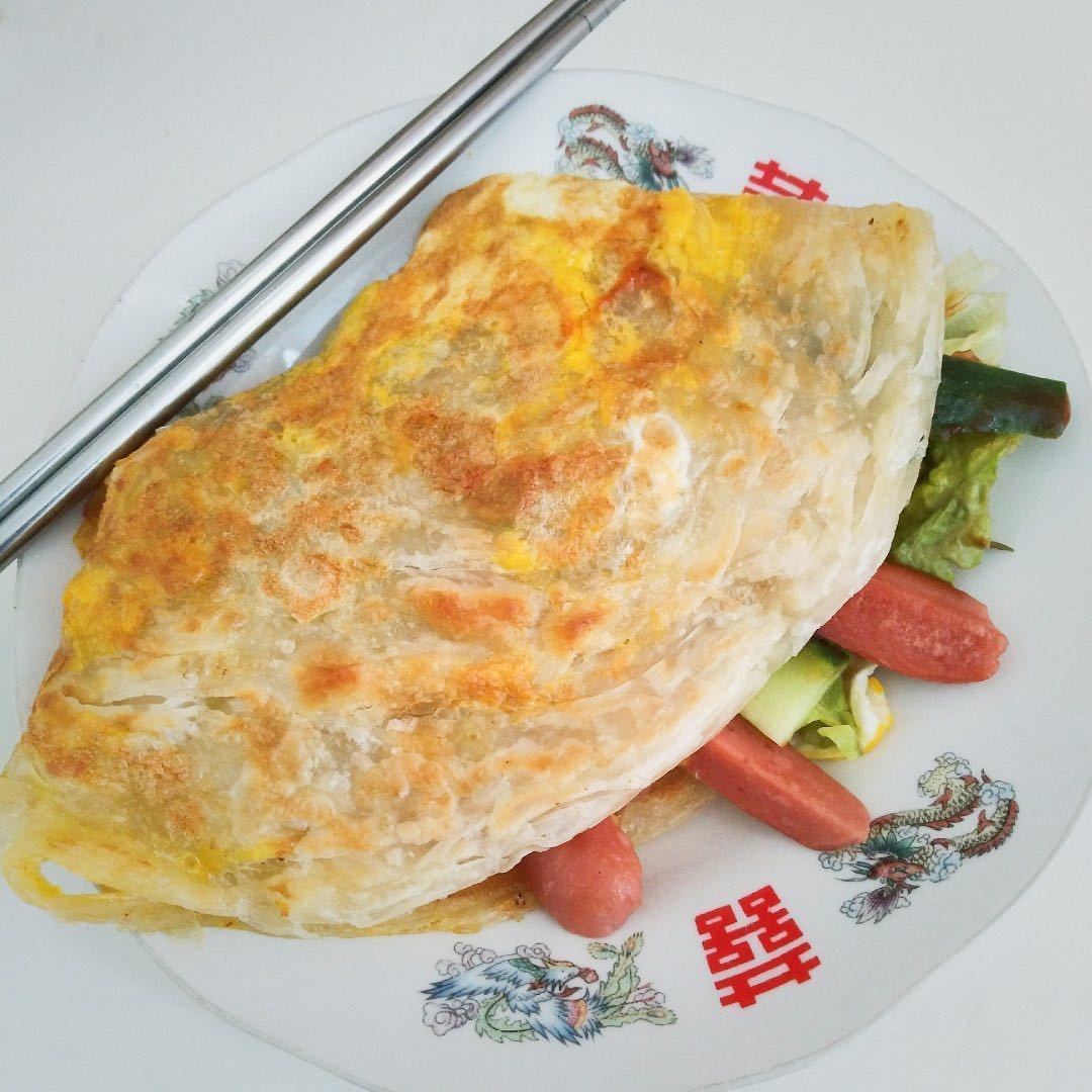 家庭|家庭自制手抓饼,干净卫生做法简单,保证吃完还想吃