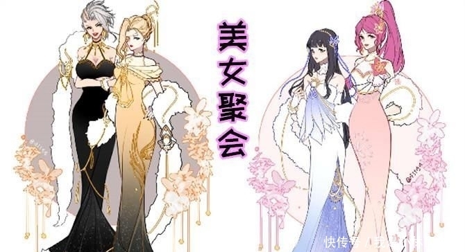 王者|王者荣耀:峡谷女英雄穿上裙子,在晚宴中,你觉得是谁更胜一筹呢