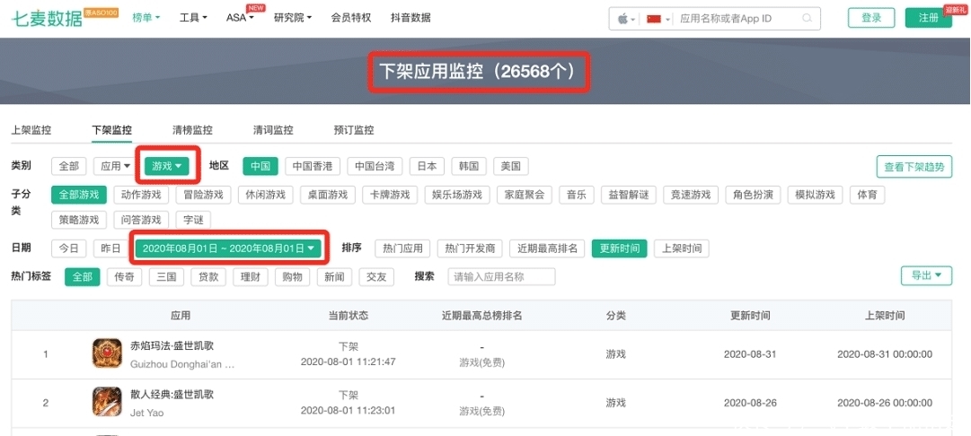  无版|8月1日26568款无版号游戏在App Store中国区下架