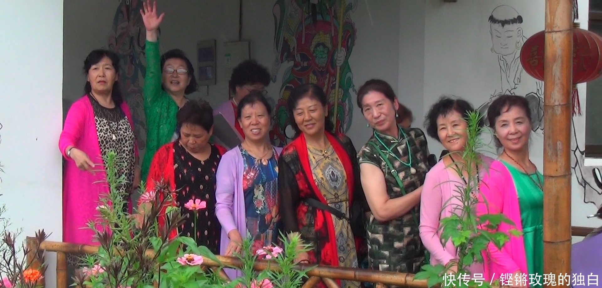 八中|马鞍山八中74届高中女生模特团:南京江宁竹庄生态园雨中走秀(音乐相册)