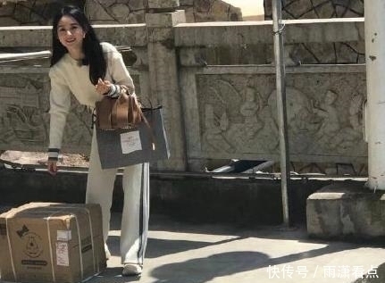 赵丽颖|赵丽颖《中餐厅》路透曝光,和黄晓明现身菜市场,生图绝美