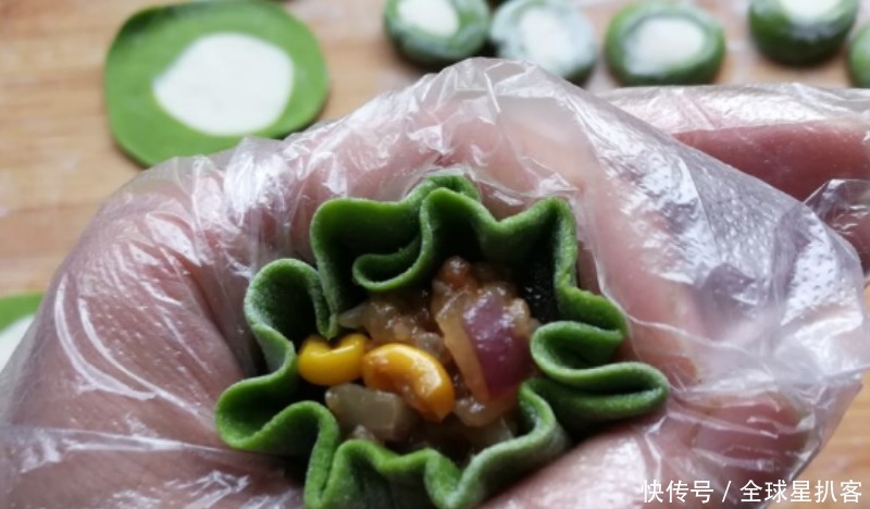 外形|非常有美感的翡翠烧卖，虽然外形靓丽，味道更是一流