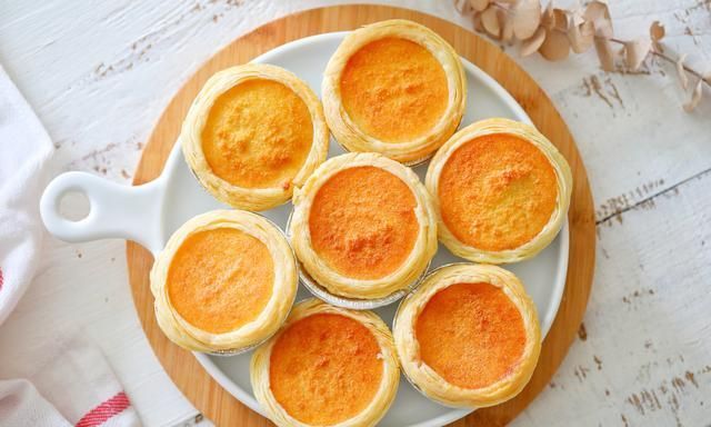 低筋面粉|蛋挞新做法,无需奶油特简单,看一遍就会,比原味蛋挞还好吃