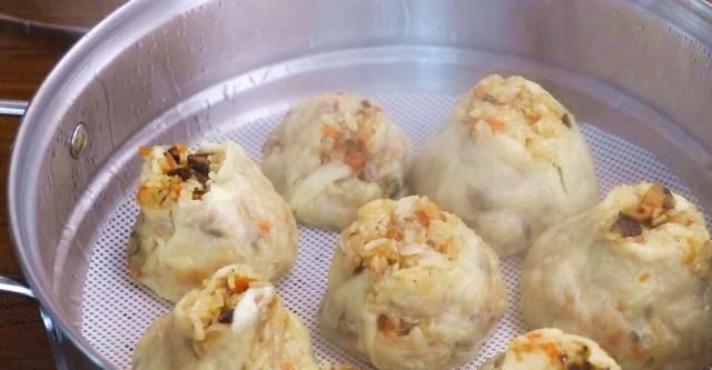  烙饼|糯米和面粉的结合太美味了如果你不做饭，就不需要烙饼很好吃，又软又粘