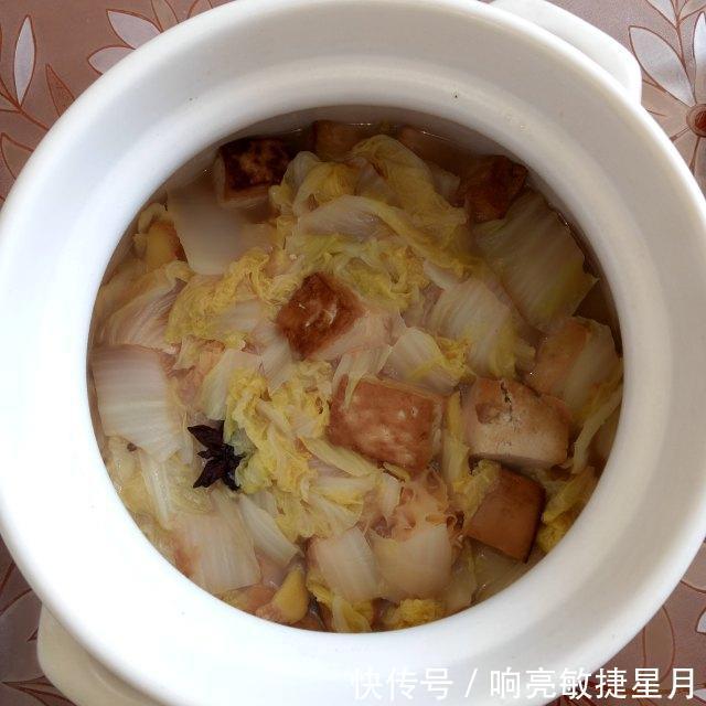 健康|白菜炖豆腐,营养又健康,简单便捷