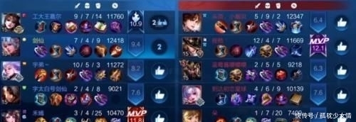  一目了然|真剑仙遇到假剑仙，一晒战绩一目了然，队友怎么是云中君打野