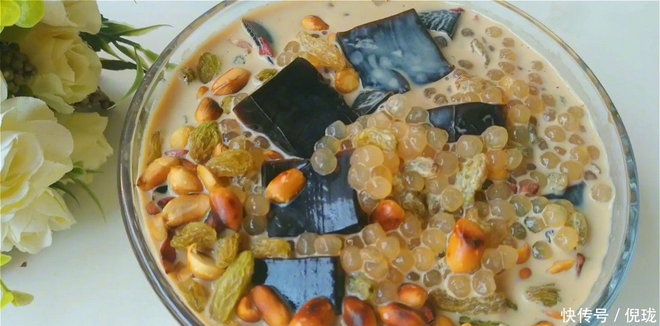  清凉|自制奶茶烧仙草，清凉爽滑又解暑，做法配方全告诉你，收藏起来吧