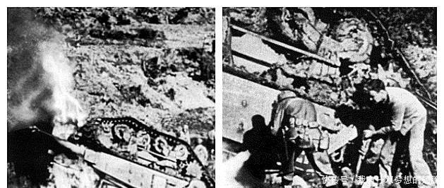 美军|冲绳战役中令人伤心的一幕美军战地记者镜头下的“坦克之死”！